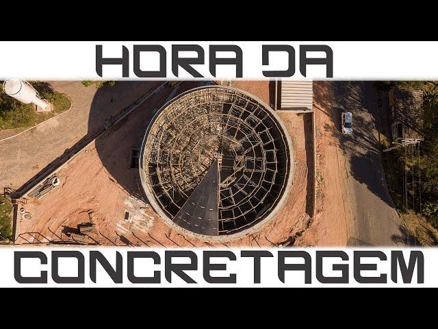 MoviDrone Apresenta: Serviço de Concretagem da Caixa D'água Sabesp realizado pela Jofege