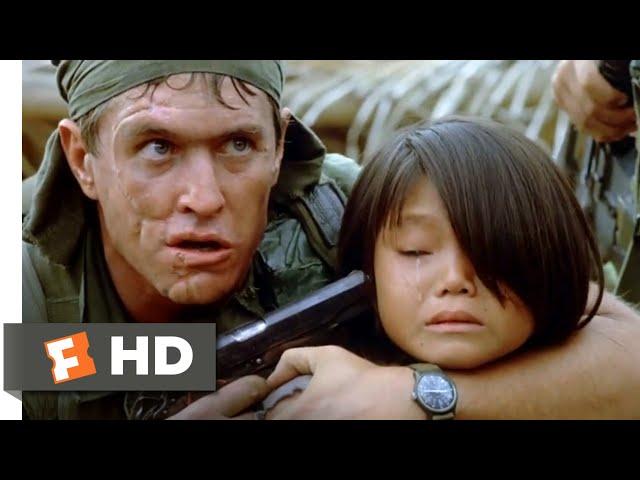 Platoon (1986) - Barnes Crosses the Line Scene (3/10) | Movieclips