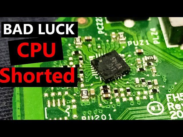 How to find out cpu problem acer laptop || bad luck short CPU laptop