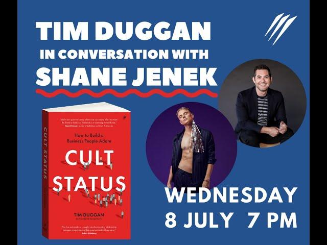 Booktopia TV LIVE: Tim Duggan in conversation with Shane Jenek