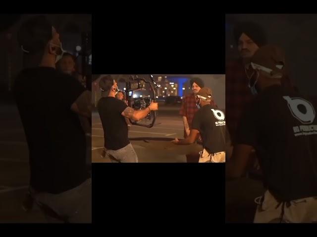 Sidhu working on his new project G-shit../ #sidhumoosewala #sidhumossewala #punjabisinger #moosetape