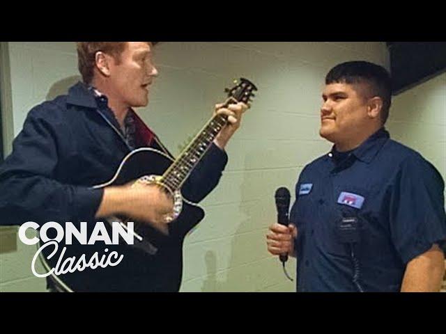 Conan Goes To Houston To Find Viewers | Late Night with Conan O’Brien