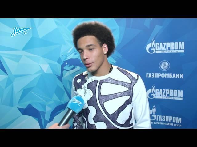 Axel Witsel on Zenit's win vs Spartak Moscow