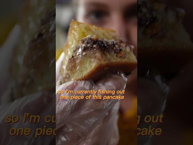 First Time Eating Martabak Manis in Indonesia 