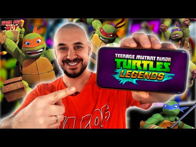 ПАПА РОБ ИГРАЕТ В ЧЕРЕПАШКИ-НИНДЗЯ ЛЕГЕНДЫ - ВСЕ ВИДЕО TMNT НА ПАПА РОБ ШОУ!