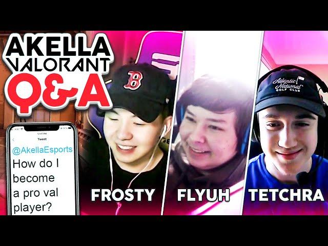 Get To Know Our New Valorant Roster - FrostyZK, Flyuh, Tetchra | Akella Valorant