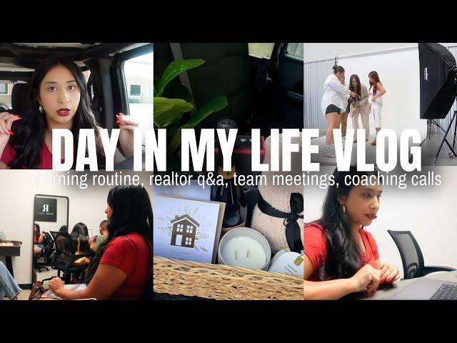 *REALISTIC* Day In The Life Of A Real Estate Agent (30 under 30, new agent q&a, meetings + more!