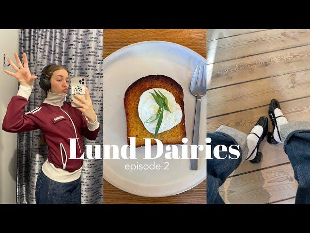 Exchange Diaries  | living in Lund, thrifting in Malmö, Lomma beach, school