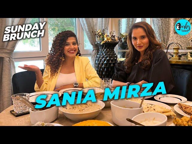 Sunday Brunch With Sania Mirza At Her Dubai Home X Kamiya Jani | Ep 2 | Curly Tales ME