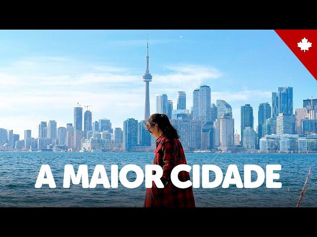 TORONTO é mesmo a PIOR cidade do CANADÁ? • VLOG • Paula no Canadá