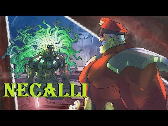 Street Fighter V ALL NECALLI Character Cutscenes Story Mode (Marc Swint)