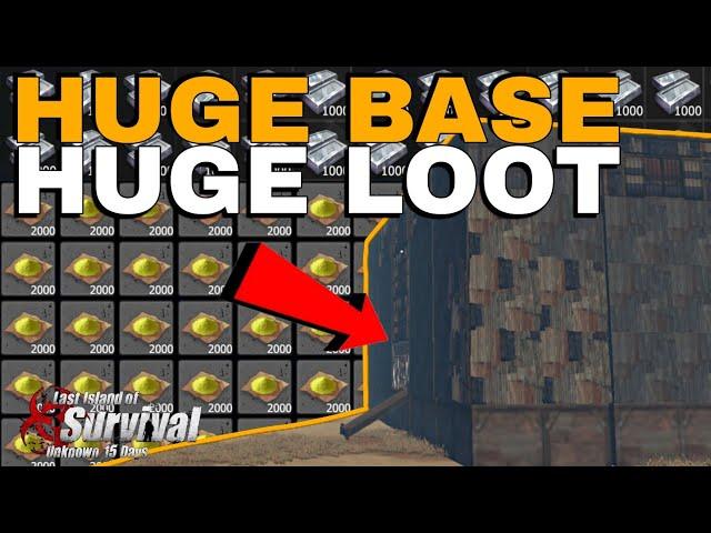 I raided a huge base and got so much loots - LIOS