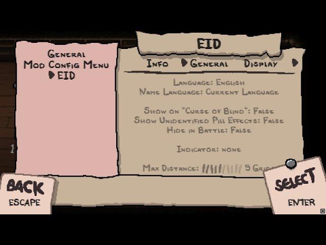 Установка "External item descriptions" и смена языка на русский [The Binding of Isaac: Repentance]