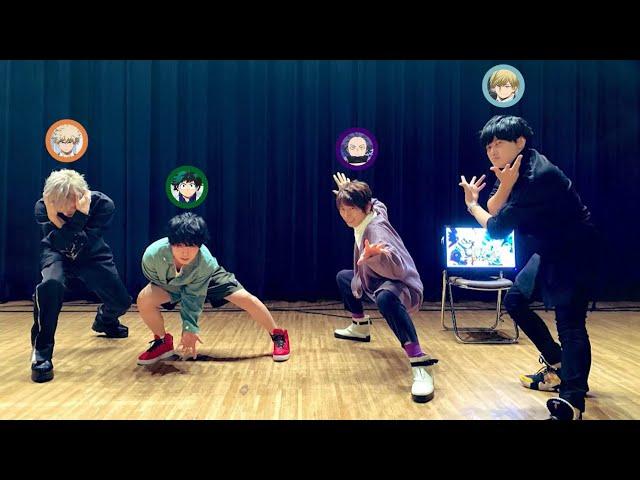 The My Hero Academia cast being chaotic, like usual