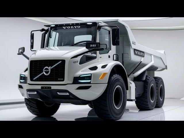 "The 2025 Volvo VNL 840 Dumper Track: A Game-Changer for Construction!"