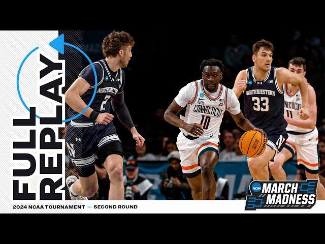 UConn vs. Northwestern: 2024 NCAA men's second round | FULL REPLAY