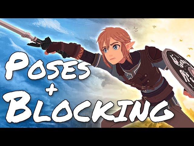 Animation Blocking + Finding Key Poses w/ Reference