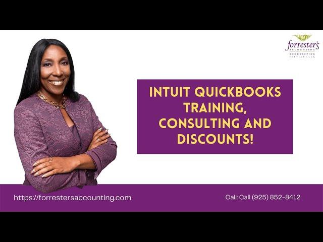 Intuit QuickBooks app selection, training, consulting and discounts | Forrester’s Accounting Service