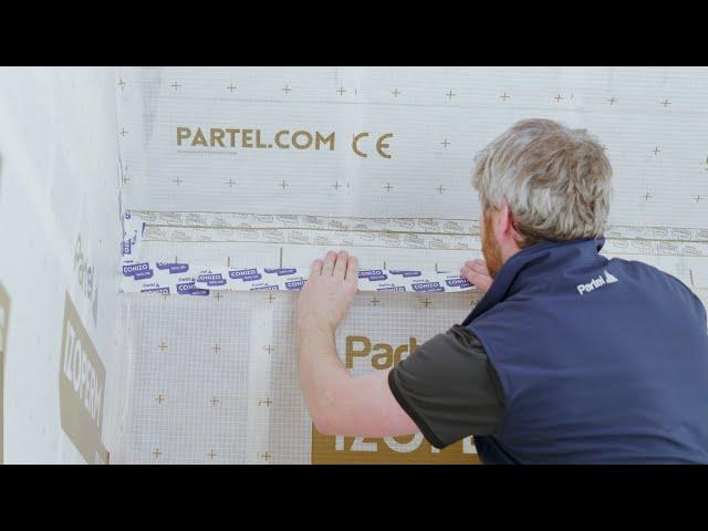 How to install a functional vapour control layer: Partel IZOPERM PLUS Product System