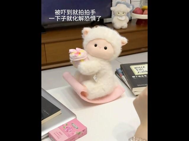 哈哈哈恐怖片的正确打开方式#玩个很新的东西 #玩偶 #阔爱炸了