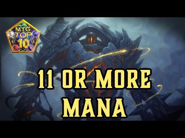 MTG Top 10: Cards That Cost 11+ Mana | SUPER POWERFUL Cards | Magic: the Gathering | Episode 510