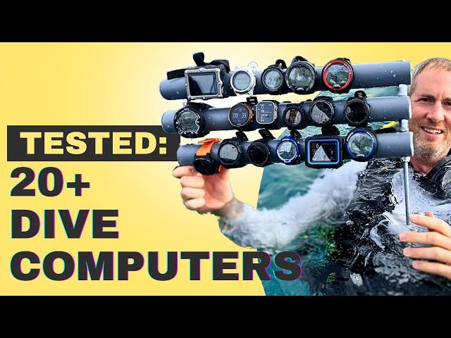 Top 10 Best Dive Computers in 2024 | Tested while Diving [Side-by-side] #scuba #divecomputer