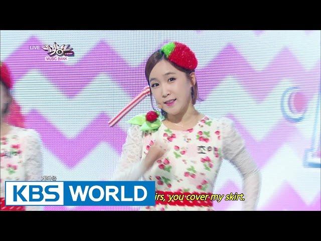 Strawberry Milk (딸기우유) - OK [Music Bank HOT Stage / 2014.11.07]