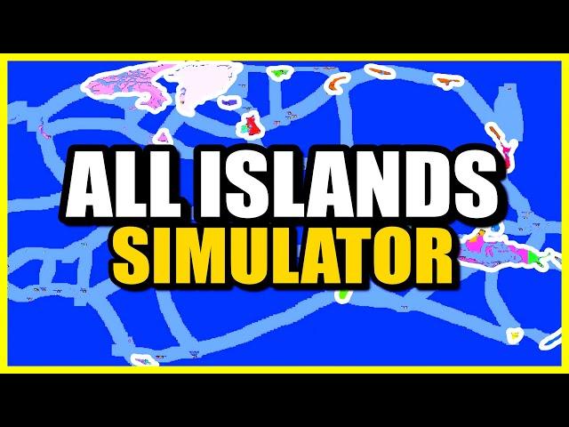 What if All Continents Fell the Ocean... (World War Simulator)