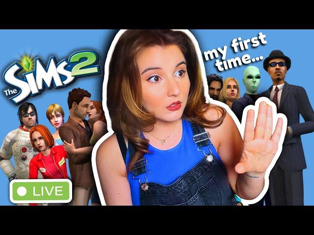 My FIRST TIME EVER Playing the Sims 2...