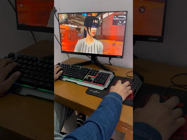 PC HANDCAMHOW I PLAY FREEFIRE #shortfeed  #freefire #vijayncr 