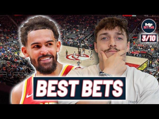 HUGE 12 Game Slate! Monday March 10th NBA Picks | Best FREE NBA Bets, Picks & Predictions