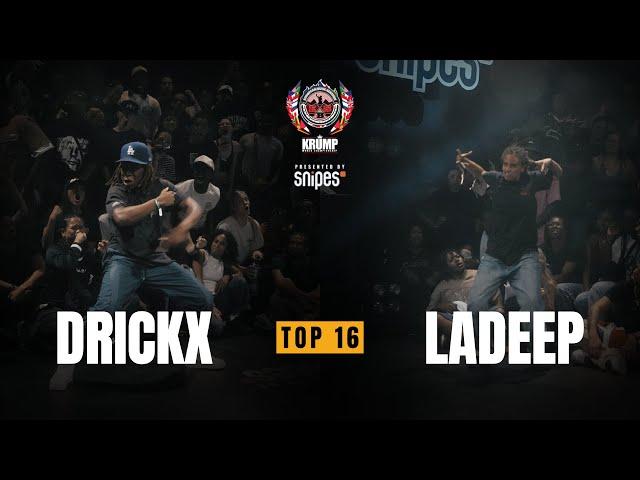 Drickx vs Ladeep | Female Top 16 | EBS Krump 2024