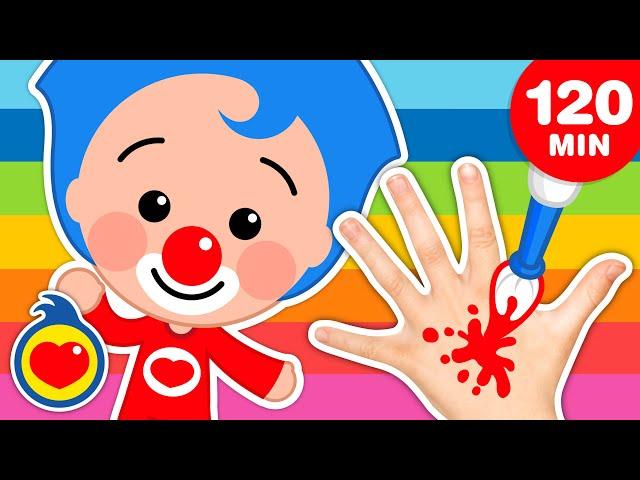    Aprende Los Colores - Los Mejores Juegos Educativos Y Canciones Infantiles (120 Min) | Plim Plim