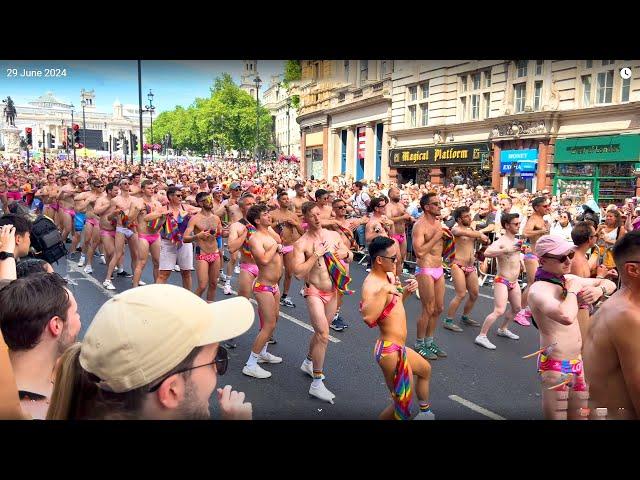 Dancing Through the Streets at London's Pride Parade 2024