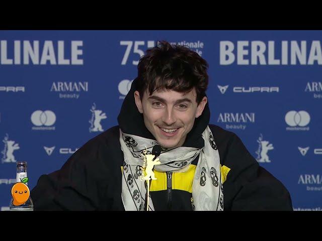 A Complete Unknown - Press Conference Berlinale (Timothée Chalamet)