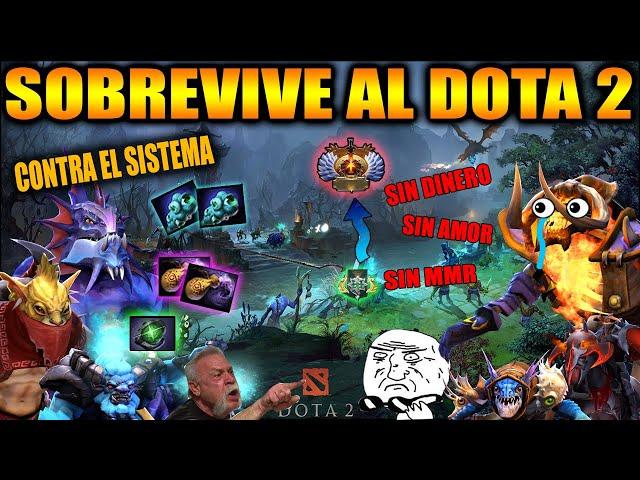 SUBIENDO MEDALLA EN DOTA 2! O BOTANDO EL HIGADO EN DOTA 2 XD