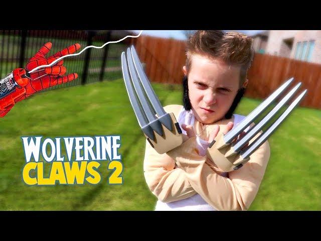 Little Flash Tests Wolverine Claws!