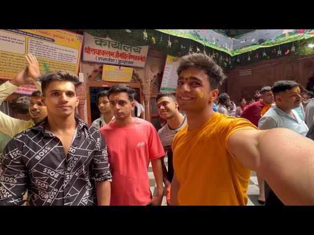 Vrindavan VLOG - Man khush hogya ️