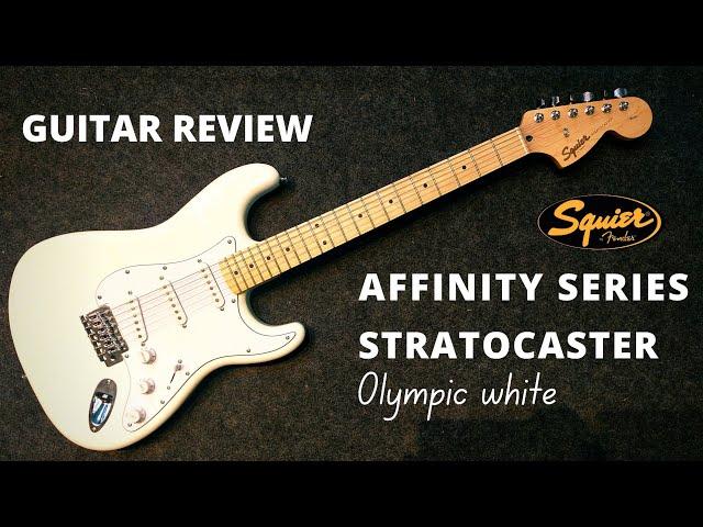 Squier By Fender Affinity Stratocaster Olympic White | Full Guitar Review