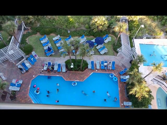 Sea Crest Beach Resort Myrtle Beach 10th Floor summer evening view