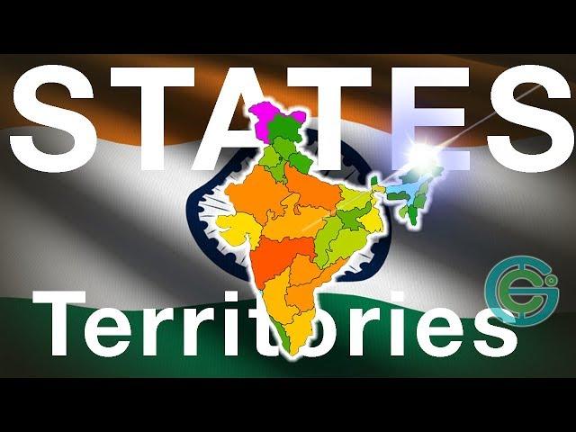 The States + territories of India EXPLAINED Geography Now!