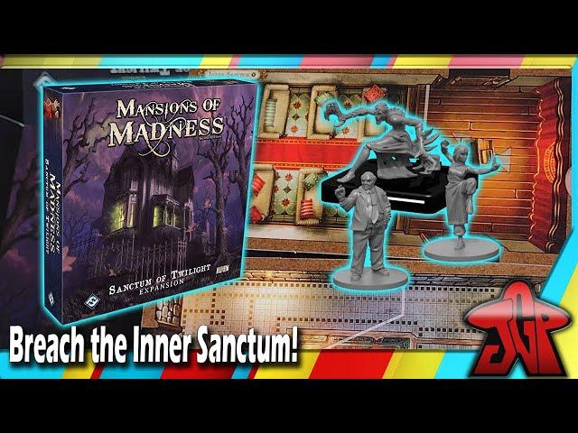 SILENT unboxing: Sanctum of Twilight expansion for Mansions of Madness: Second Edition