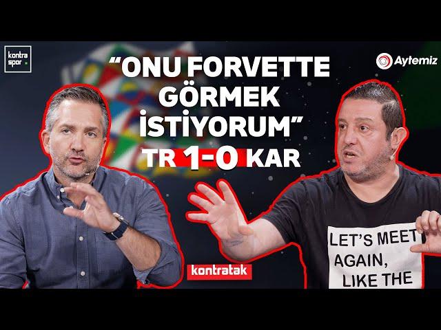 CANLI | Türkiye - Karadağ Maç Sonu | Nihat Kahveci, Nebil Evren | Kontratak