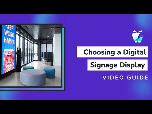 Our Top Picks For Digital Signage Displays