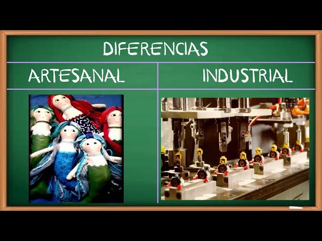 PRODUCCIÓN ARTESANAL E INDUSTRIAL