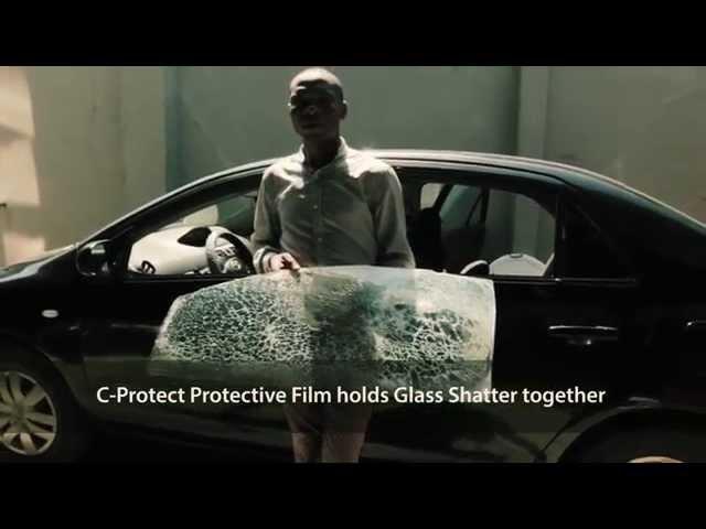 Concept Nova's C-Protect Anti-Glass Breaking Film