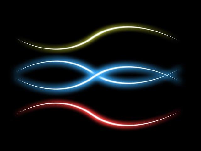 Neon Glow Lines - Glowing Effect Photoshop Tutorial