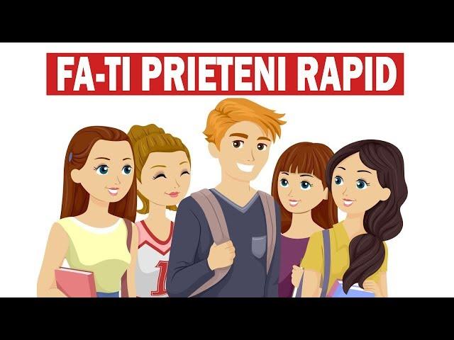 CUM SA ITI FACI PRIETENI MAI REPEDE? TRUCURI | PRIETENI RAPID - Video Animat - Jurnalul De Succes