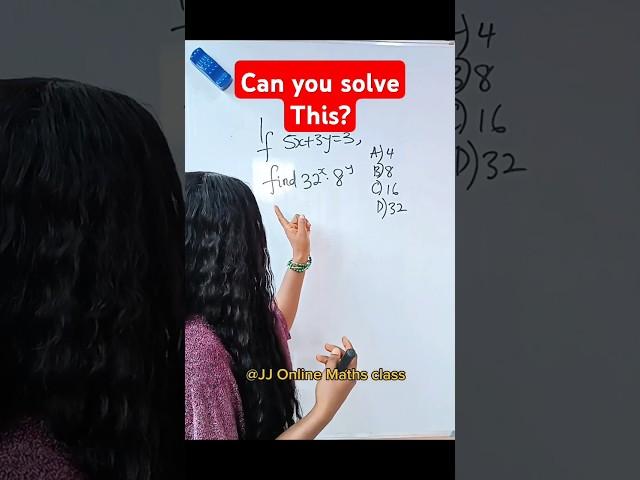 A Nice Math Exponential Problem | Can you solve this? #matholympiad #exponential #shortsviral