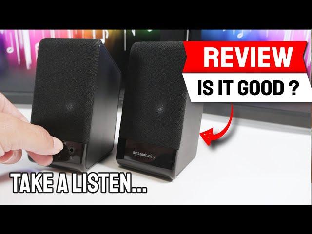 Amazon Basics Speakers Review (2023)